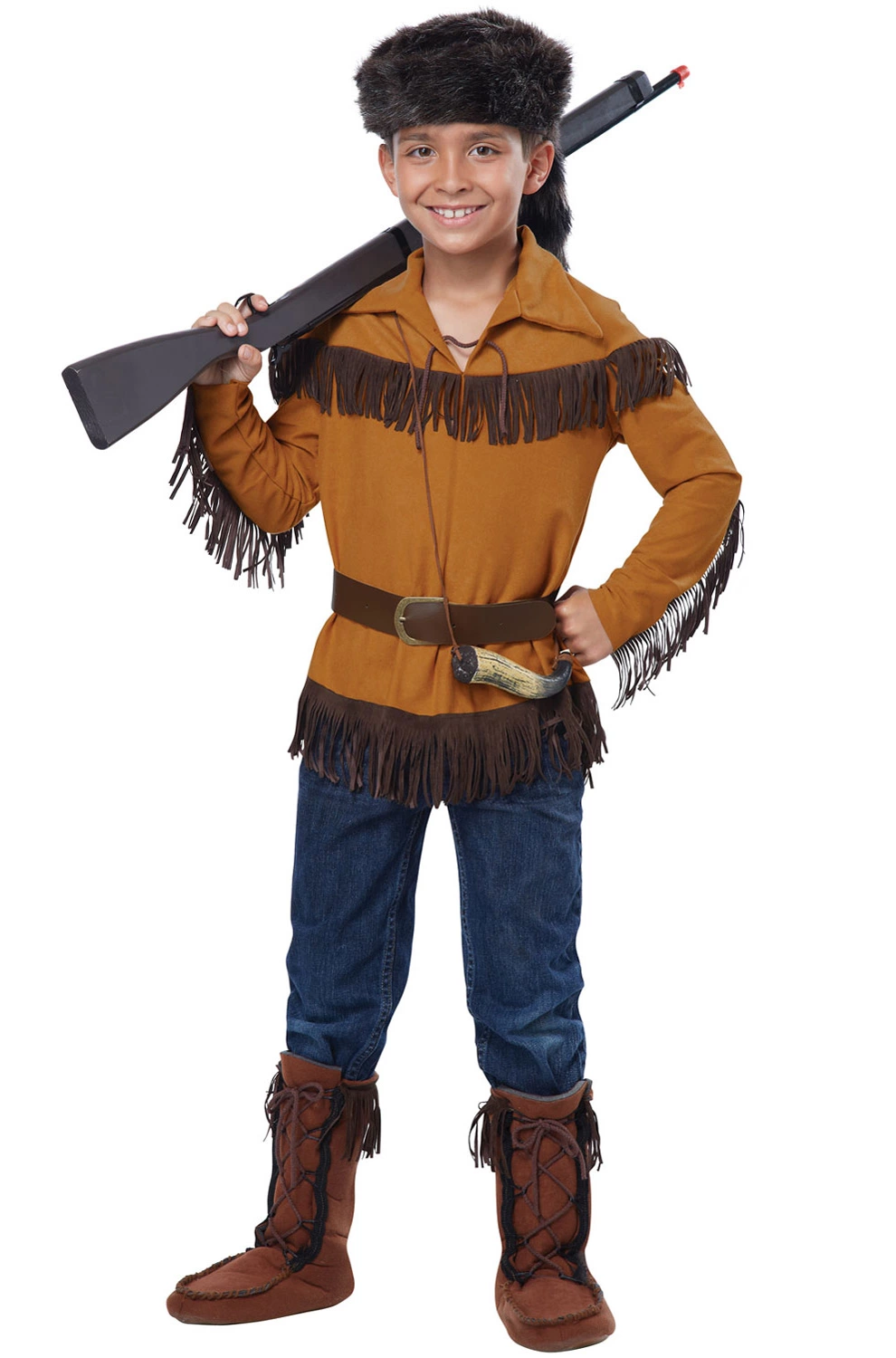 Frontier Boy/Davy Crockett Child Costume 1 Frontier Boy/Davy Crockett Child Costume
