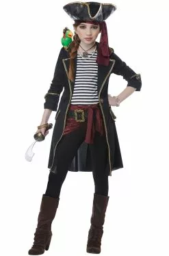 High Seas Captain Girl Costume