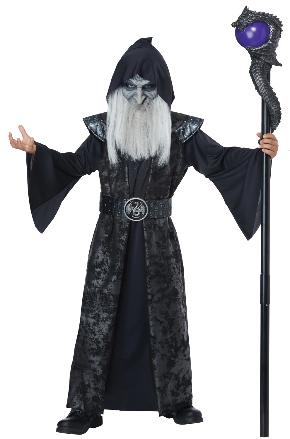 Dark Wizard Child Costume 1 Dark Wizard Child Costume