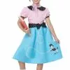 50's Sock Hop Dress Child Costume