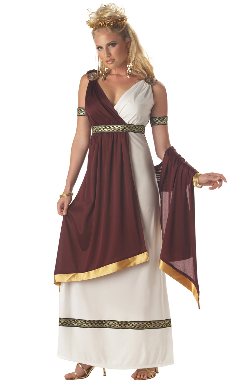 Roman Empress Adult Costume 1 Roman Empress Adult Costume