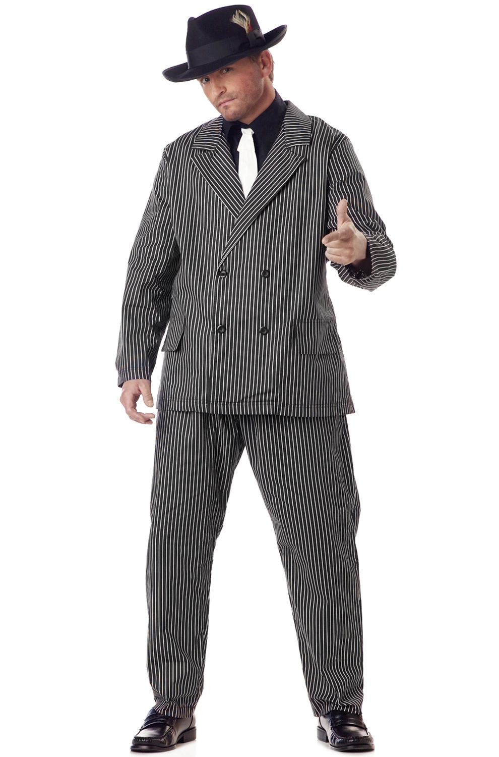 Plus Size Gangster Costume 1 Plus Size Gangster Costume