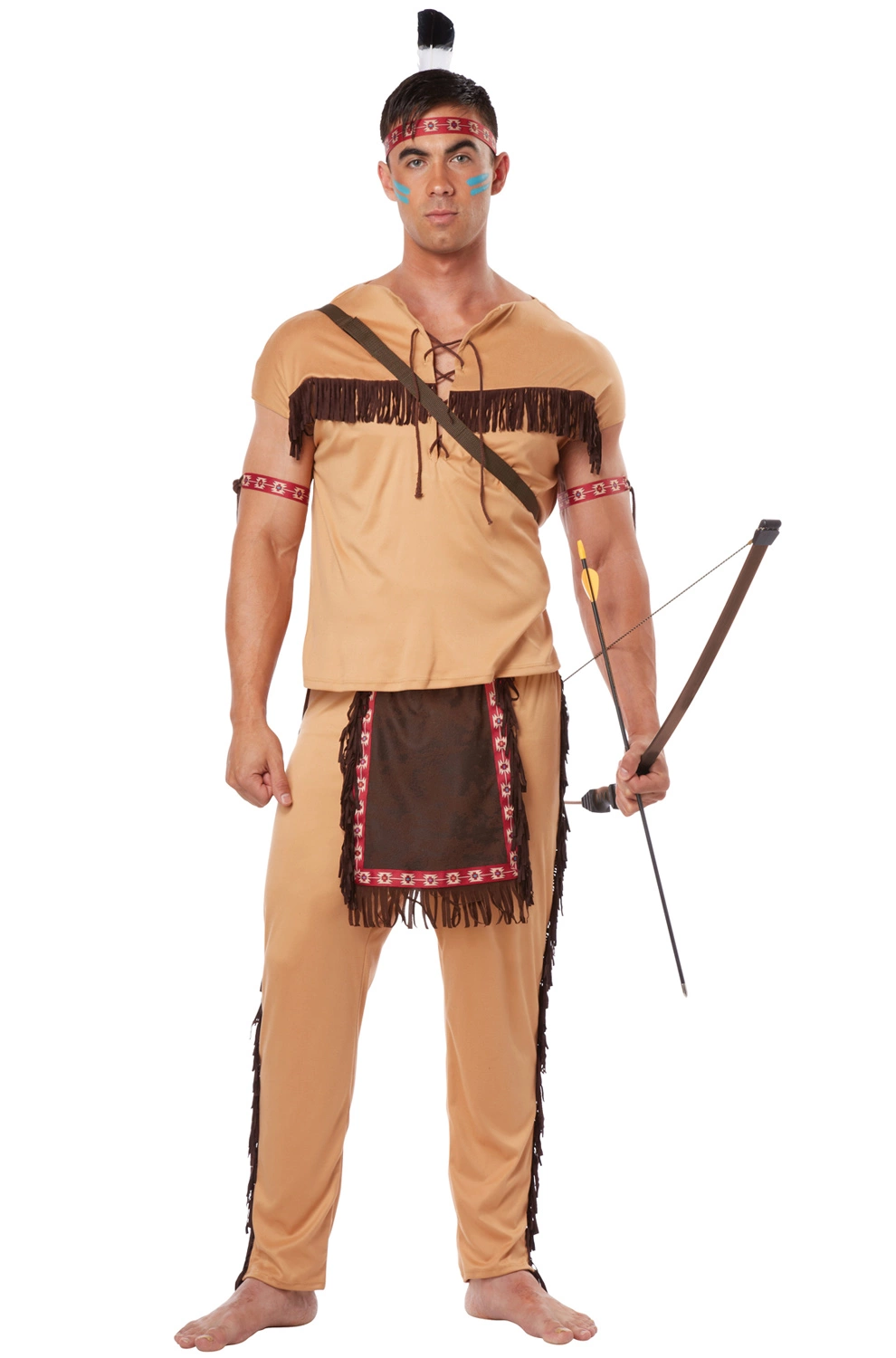 Native American Brave Adult Costume 1 Native American Brave Adult Costume