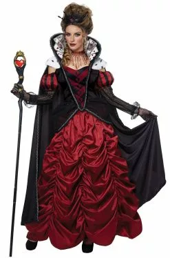 Dark Queen Of Hearts Adult Costume