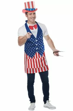 4th Of July Apron Adult Costume