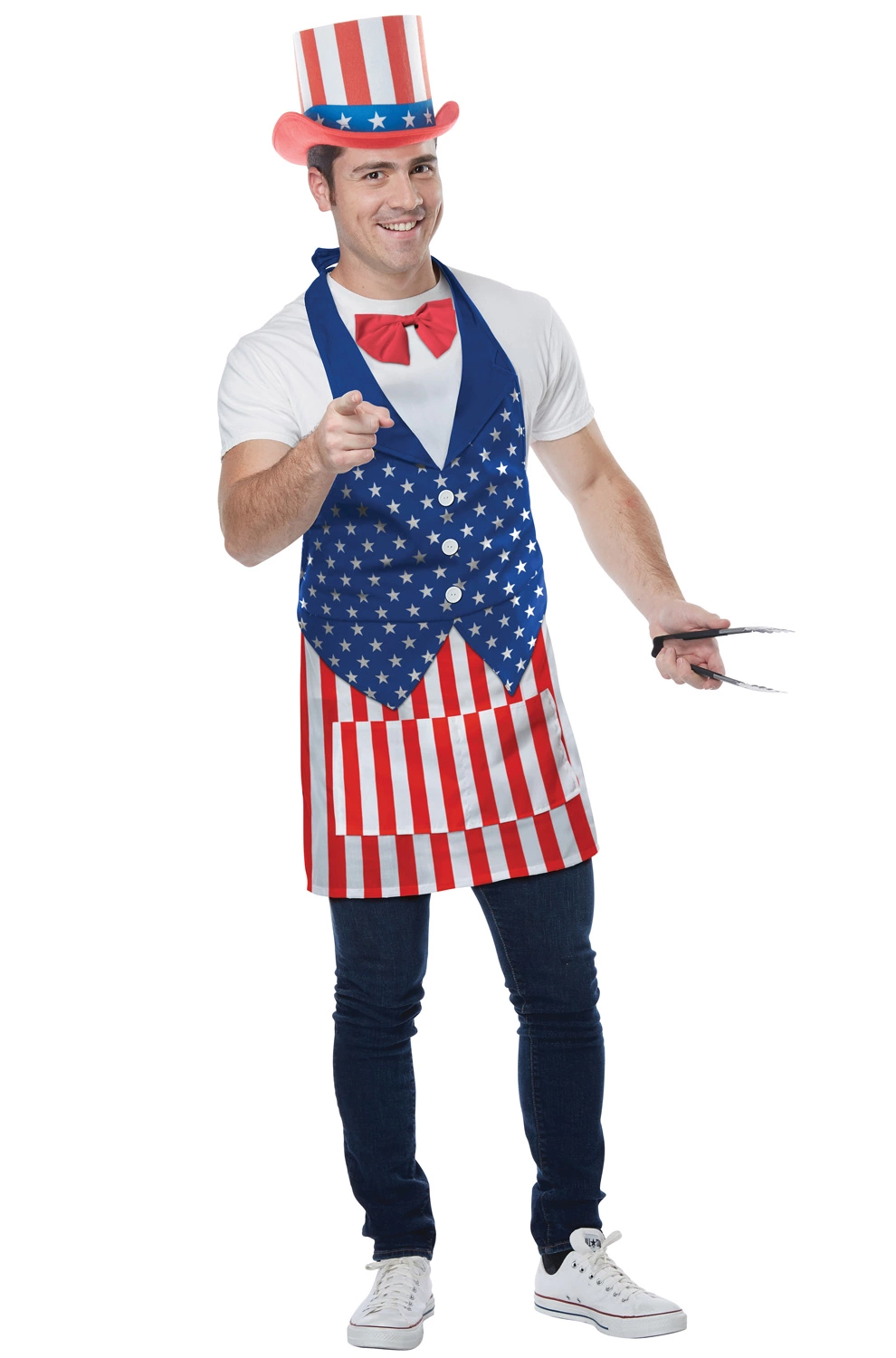 4th Of July Apron Adult Costume 1 4th Of July Apron Adult Costume