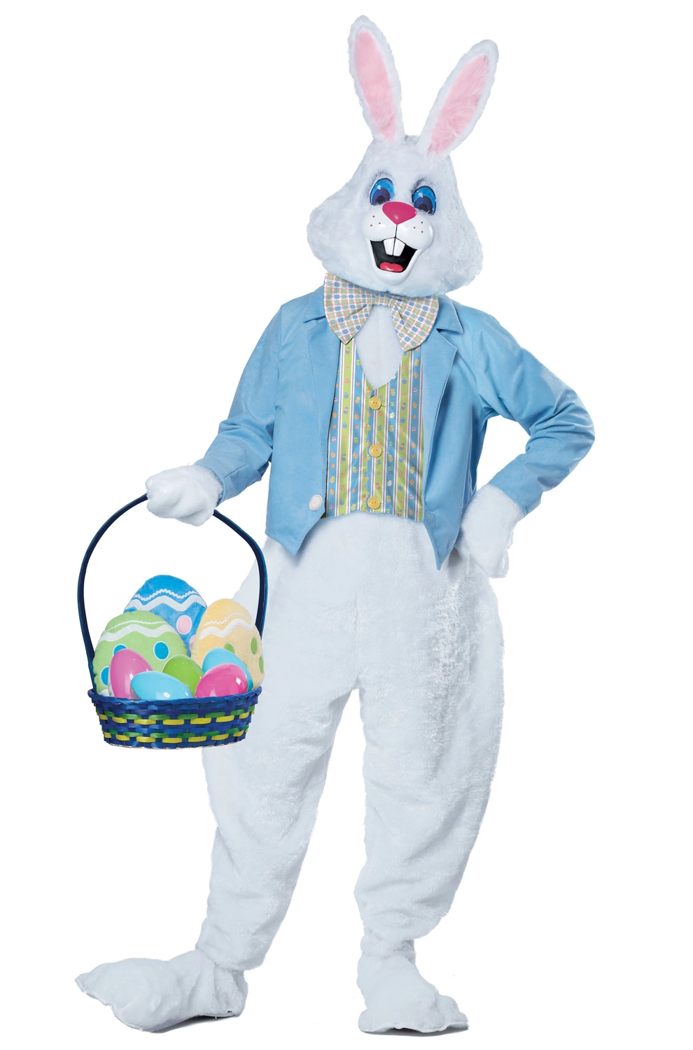 Deluxe Easter Bunny Plus Size Costume 1 Deluxe Easter Bunny Plus Size Costume