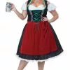 Oktoberfest Fraulein Plus Size Costume