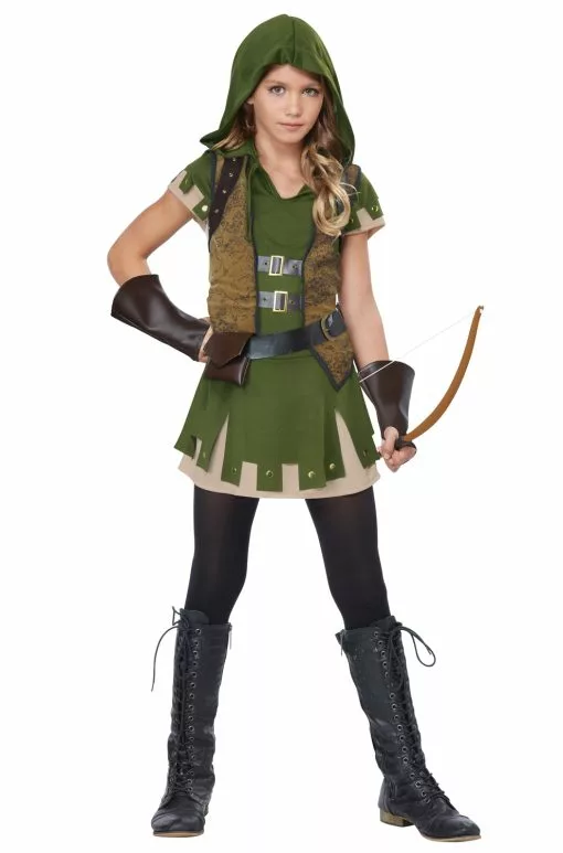 Miss Robin Hood Tween Costume -Boys' Costumes Sales 04091 full 1