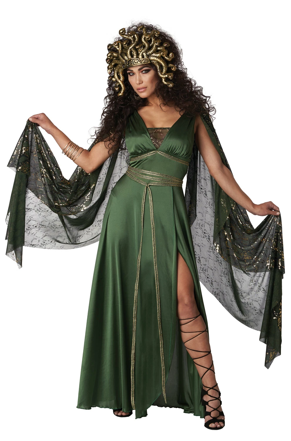 Medusa, Queen Of The Gorgons Adult Costume 1 Medusa, Queen Of The Gorgons Adult Costume