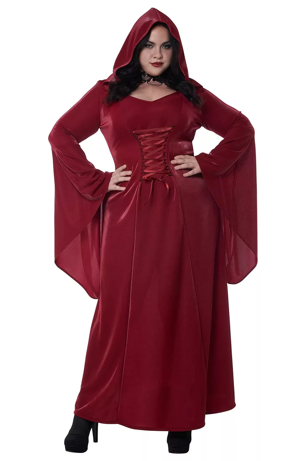 Crimson Robe Plus Size Costume 1 Crimson Robe Plus Size Costume