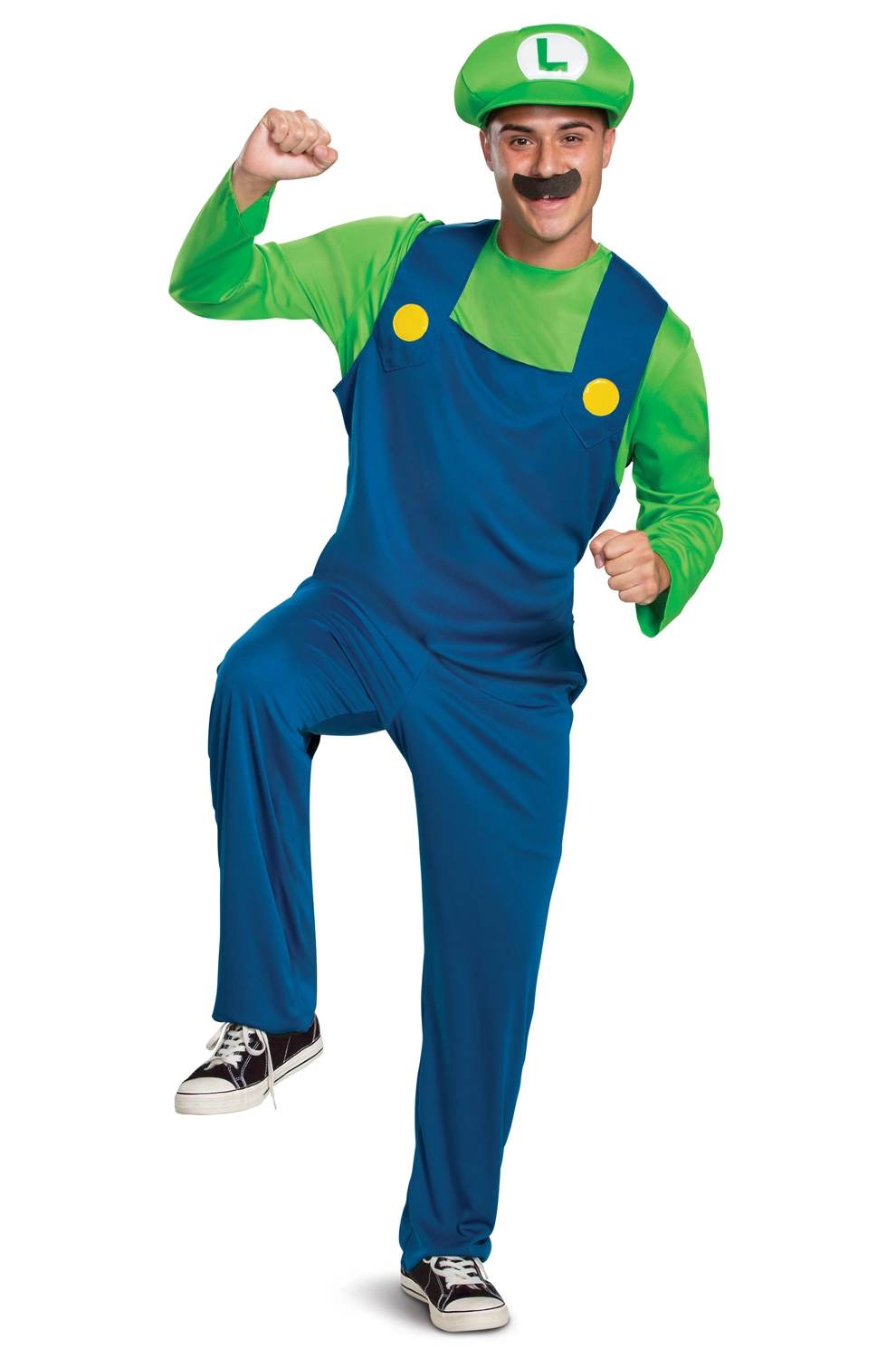 Luigi Classic Adult Costume 1 Luigi Classic Adult Costume