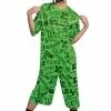 Billie Eilish Classic Tween/Adult Costume (Green)
