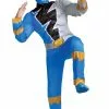 Blue Ranger Dino Fury Classic Muscle Child Costume
