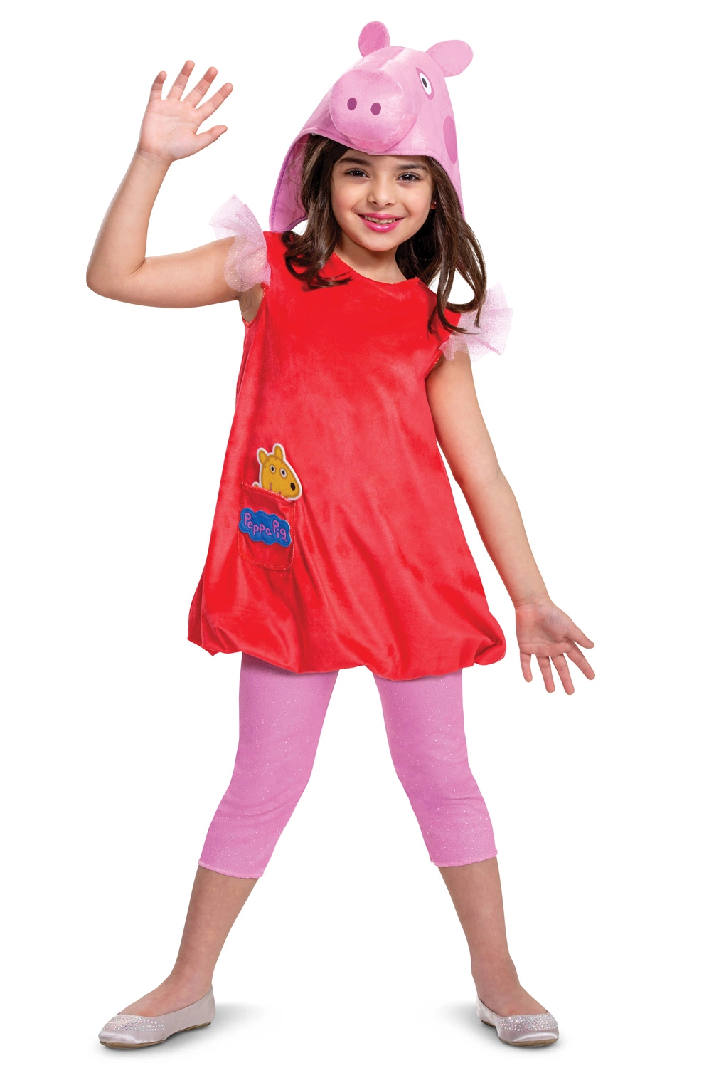 Peppa Pig Deluxe Toddler Costume 1 Peppa Pig Deluxe Toddler Costume