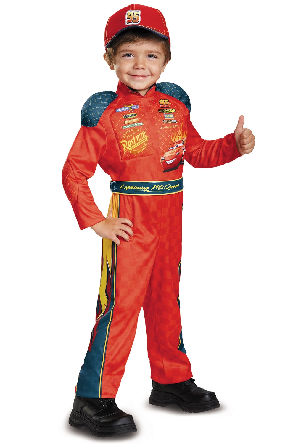 Lightning McQueen Classic Toddler Costume 1 Lightning McQueen Classic Toddler Costume