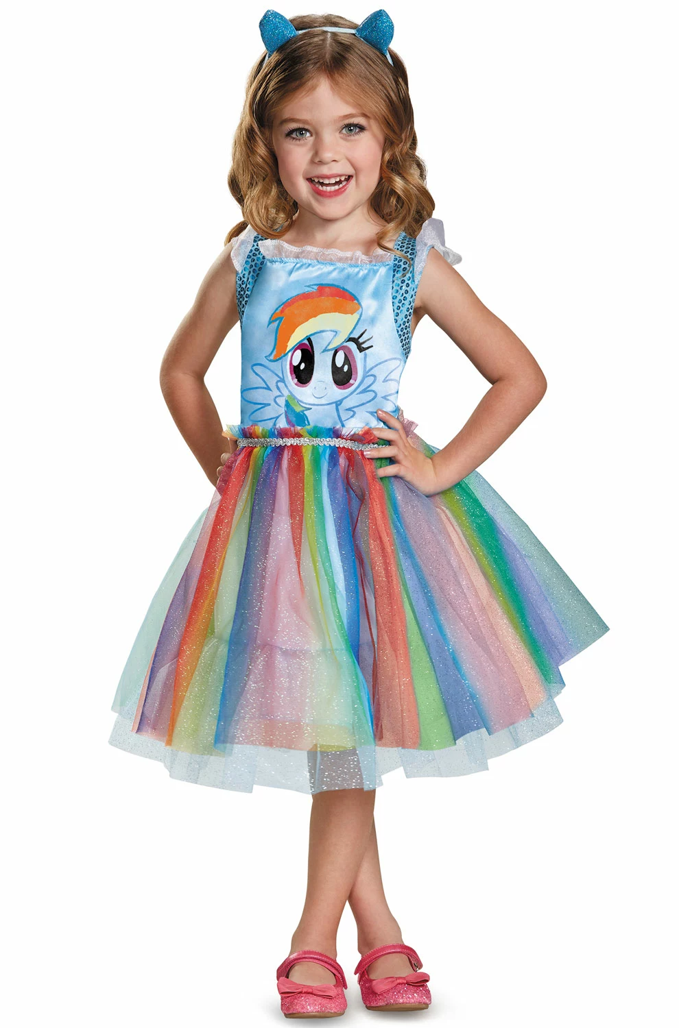 Rainbow Dash Movie Classic Toddler Costume 1 Rainbow Dash Movie Classic Toddler Costume