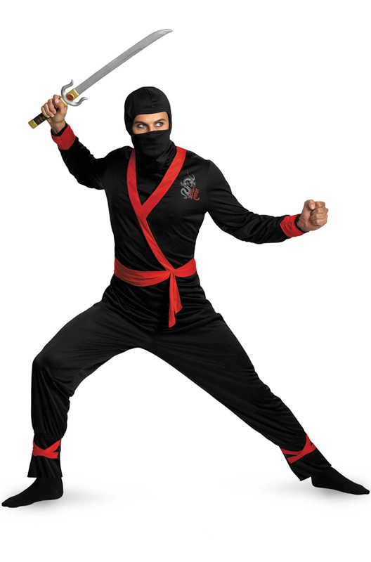 Ninja Master Adult Costume 1 Ninja Master Adult Costume