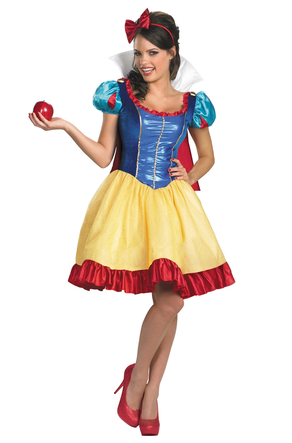 Disney Princess Snow White Sassy Deluxe Adult Costume 1 Disney Princess Snow White Sassy Deluxe Adult Costume