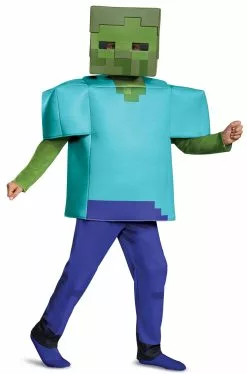 Minecraft Zombie Deluxe Child Costume