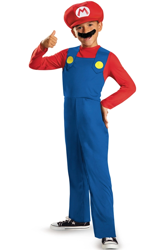 Mario Classic Child Costume 1 Mario Classic Child Costume