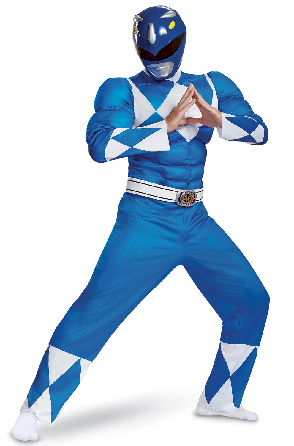 Blue Ranger Classic Muscle Adult Costume 1 Blue Ranger Classic Muscle Adult Costume