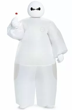 White Baymax Inflatable Child Costume
