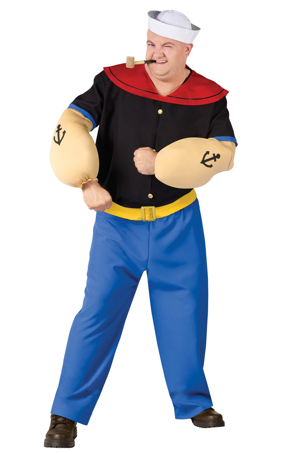 Plus Size Popeye Costume 1 Plus Size Popeye Costume