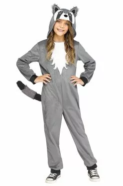 Cute Raccoon Child Costume