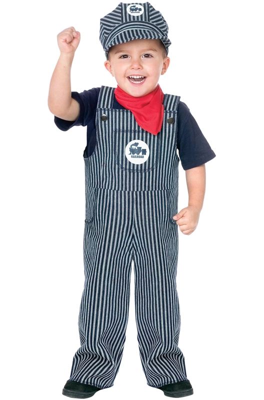 Train Engineer Toddler Costume 1 Train Engineer Toddler Costume