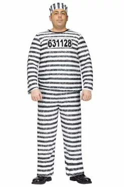 Jailbird Plus Size Costume
