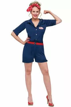 Sassy Rosie The Riveter Adult Costume