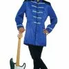 British Explosion Adult Costume (Blue)