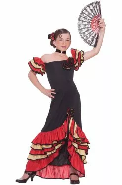 Flamenco Child Costume (M)