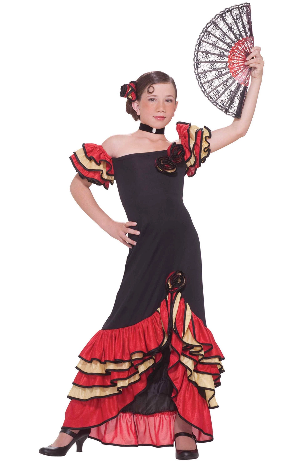 Flamenco Child Costume (M) 1 Flamenco Child Costume (M)