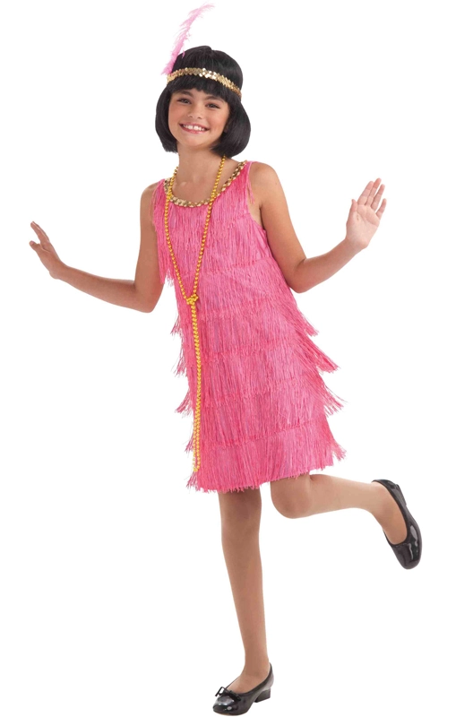 Little Miss Flapper Child Costume (M) 1 Little Miss Flapper Child Costume (M)