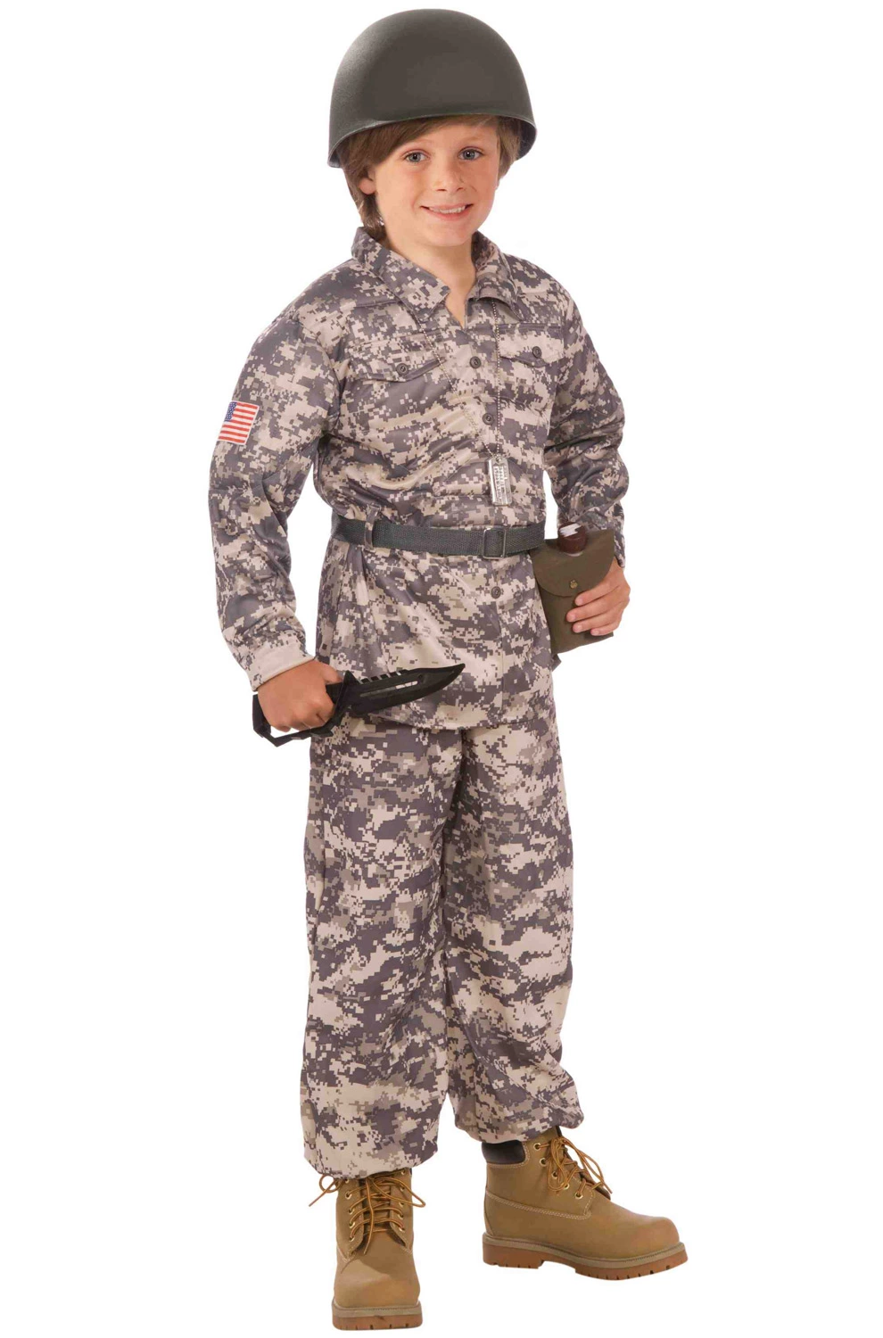 Desert Soldier Child Costume (Medium) 1 Desert Soldier Child Costume (Medium)