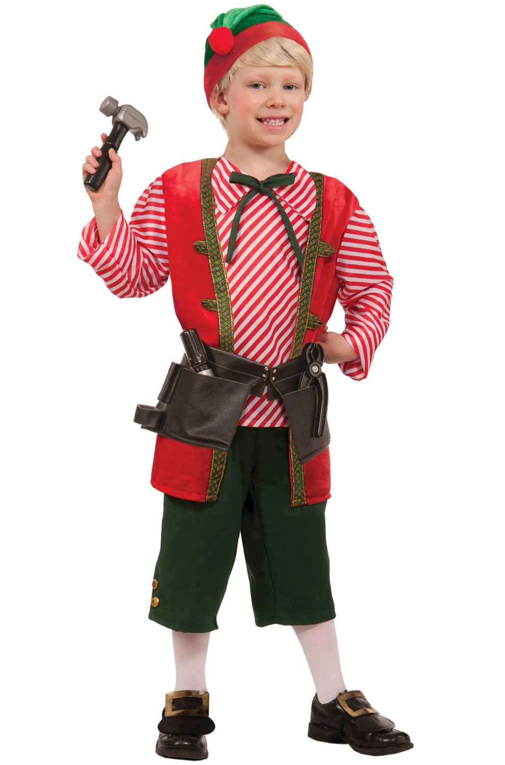 Toy Maker Elf Child Costume (L) 1 Toy Maker Elf Child Costume (L)