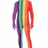 Rainbow Skin Suit Adult Costume (STD)