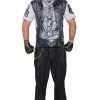 Biker Man Shirt Adult Costume (Large)