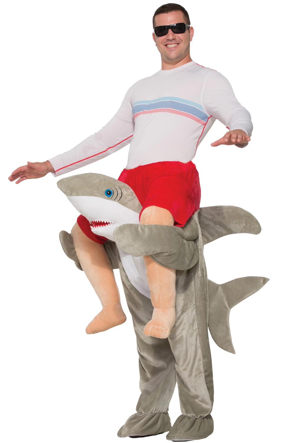 Ride-On Shark Adult Costume 1 Ride-On Shark Adult Costume