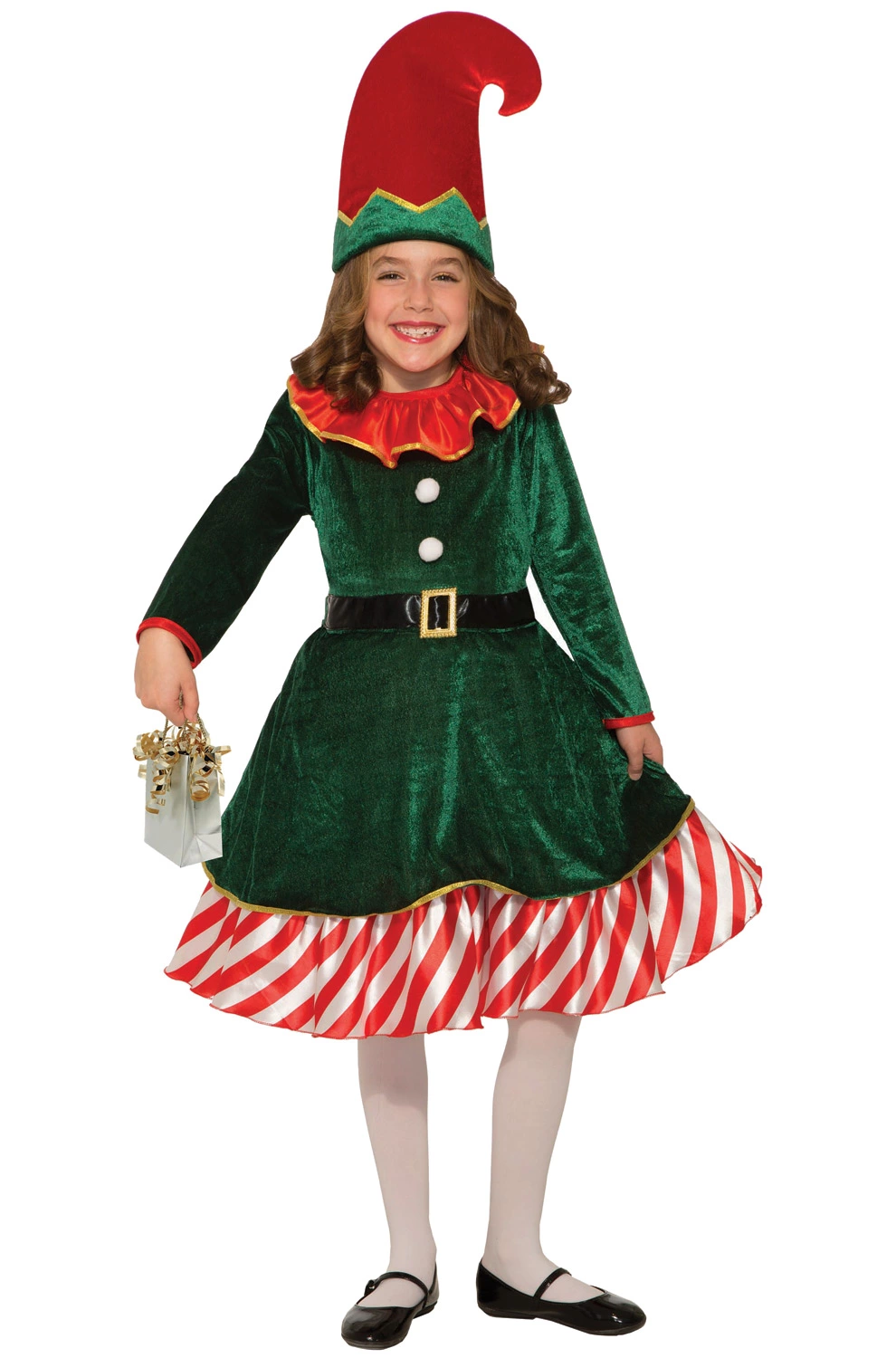 Santa's Li'l Elf Child Costume (Small) 1 Santa's Li'l Elf Child Costume (Small)