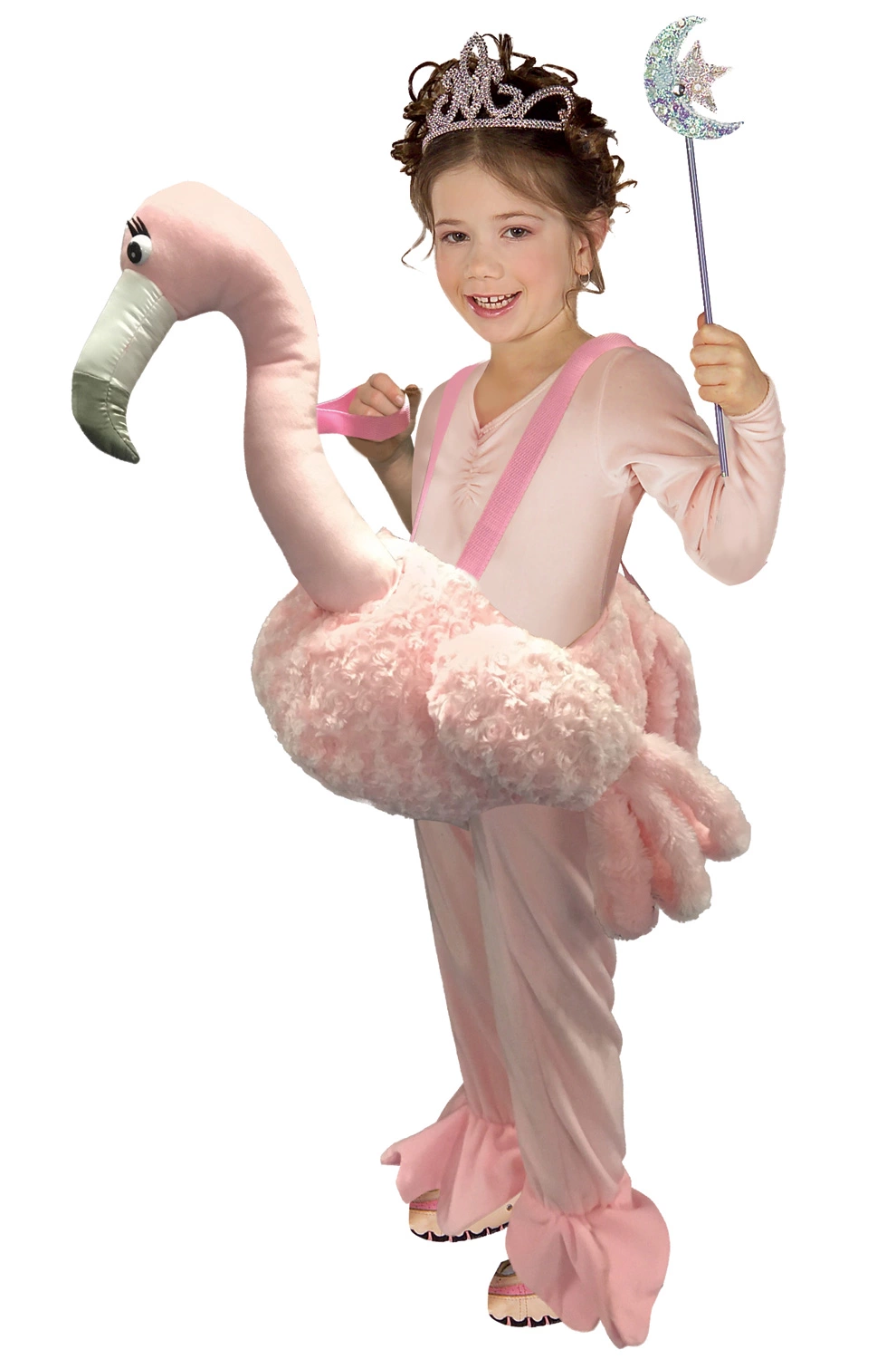 Ride On Flamingo Child Costume 1 Ride On Flamingo Child Costume