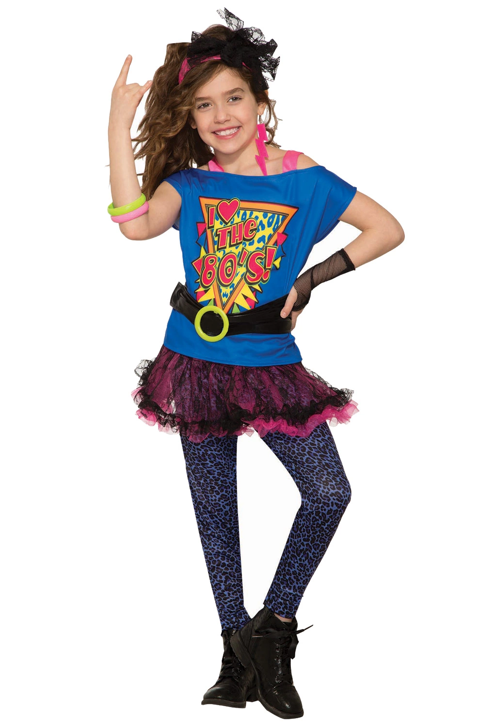 Totally 80's Child Costume (Large) 1 Totally 80's Child Costume (Large)