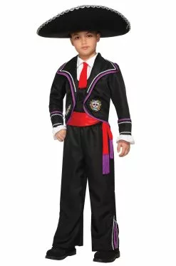 Day Of The Dead Macabre Child Costume (Medium)