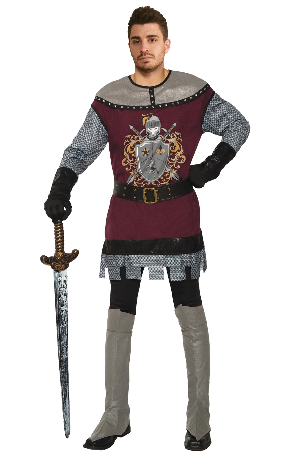 Regal Knight Adult Costume (Large) 1 Regal Knight Adult Costume (Large)