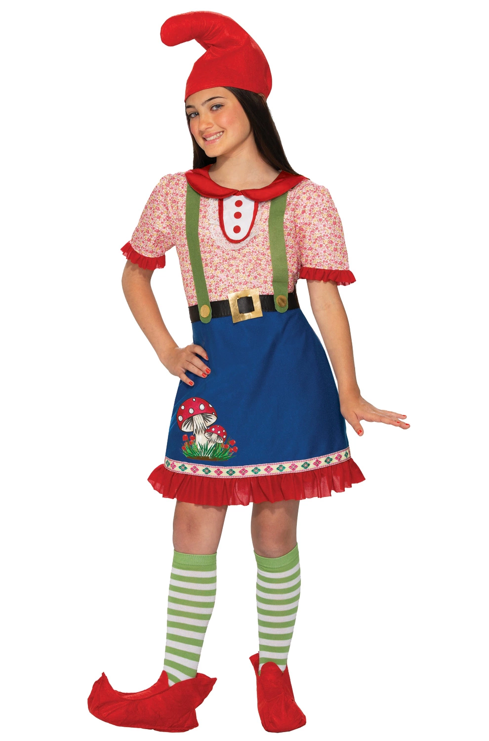 Fern The Gnome Child Costume (Large) 1 Fern The Gnome Child Costume (Large)