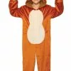 Teddy Bear Jumpsuit Child Costume (Large)