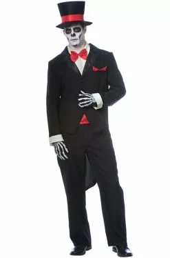Day Of The Dead Groom Adult Costume
