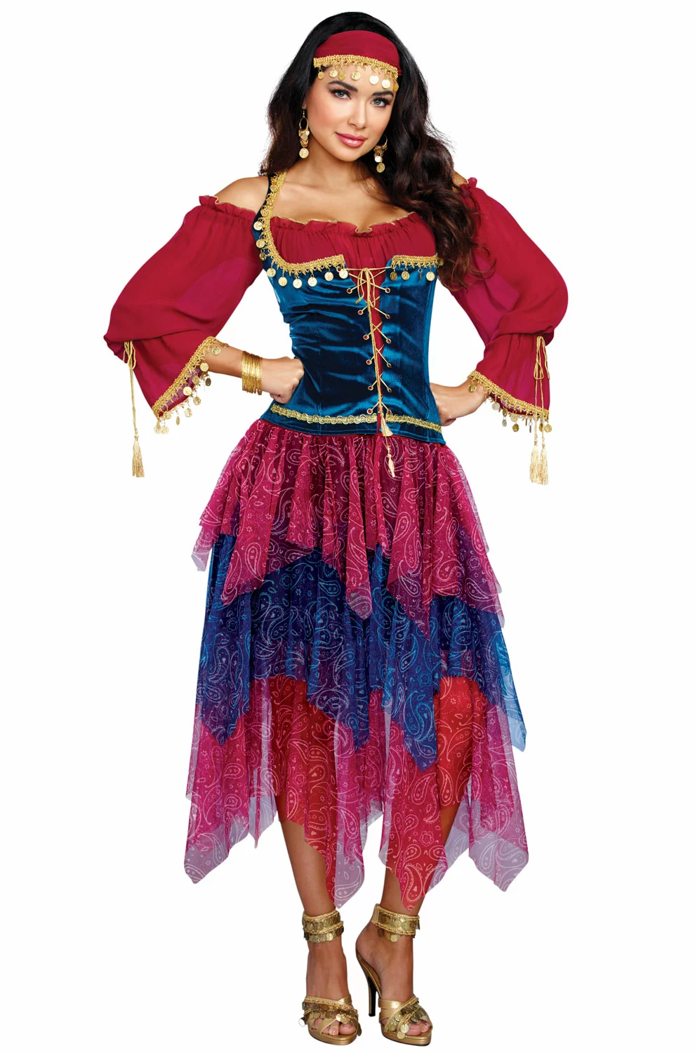 Gypsy Adult Costume 1 Gypsy Adult Costume